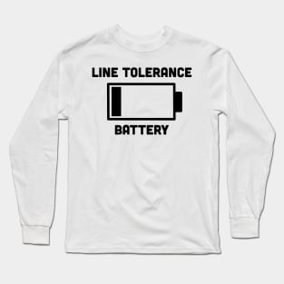 Line Tolerance Battery Long Sleeve T-Shirt